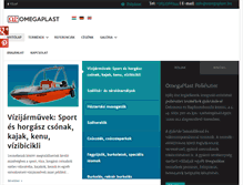 Tablet Screenshot of omegaplast.hu